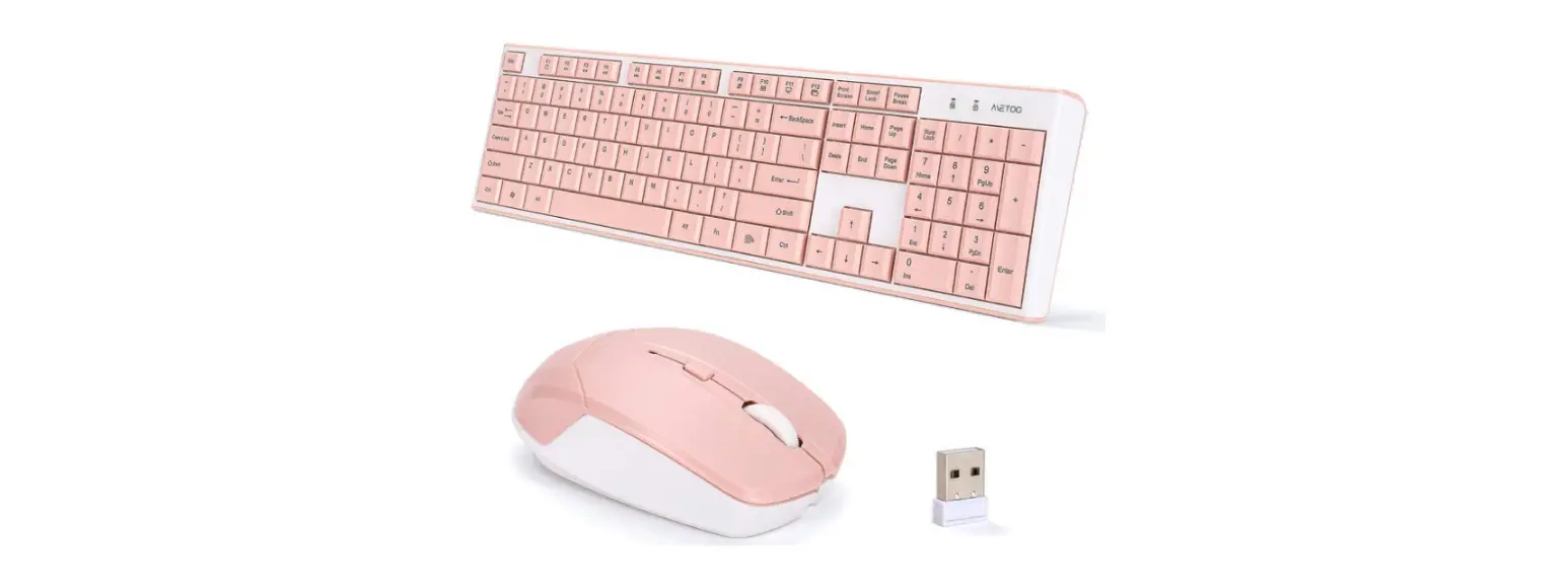 Metoo C160 Wireless Keyboard And Mouse Combo User Manual