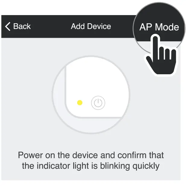geeni Smart Wi-Fi Plug - AP Mode Add Device
