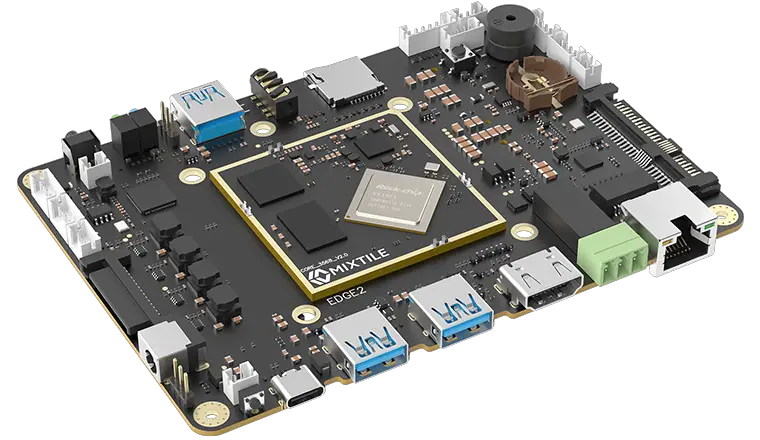 MIXTILE Edge 2 High-Performance Arm64 Single-Board Computer Targeted FEATURE