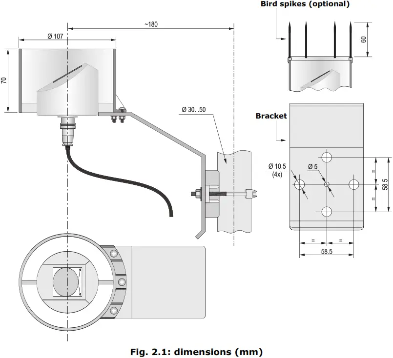 Deltaohm HD2013-3 Precipitation detector -
