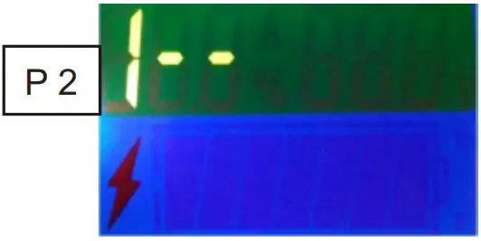 Drok General Programmable Battery Power Display --Go into programming mode