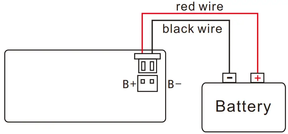 Drok General Programmable Battery Power Display --INSTRUCTIONS