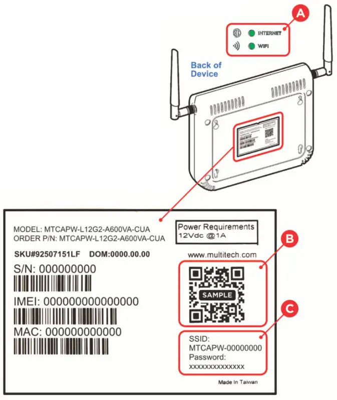 MULTITECH MTCAPW L12G2 MultiConnect CBRS Wi Fi - 19