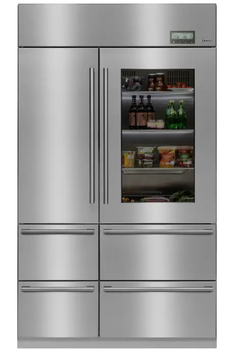 caple CAFF60 Six Compartment Professional Fridge Freezer