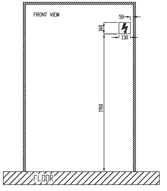 caple CAFF60 Six Compartment Professional Fridge Freezer - figure 13