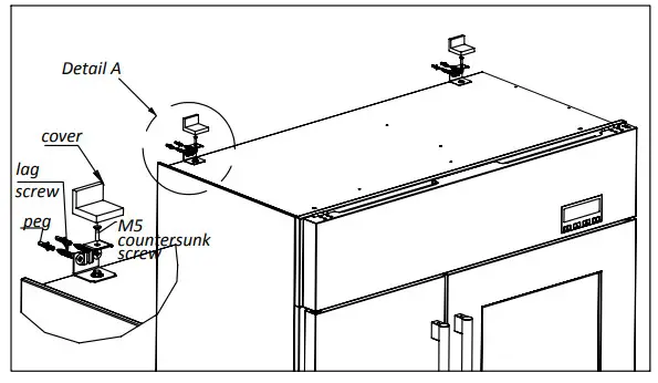 caple CAFF60 Six Compartment Professional Fridge Freezer - figure 16