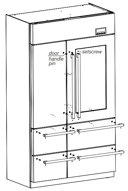 caple CAFF60 Six Compartment Professional Fridge Freezer - figure 20