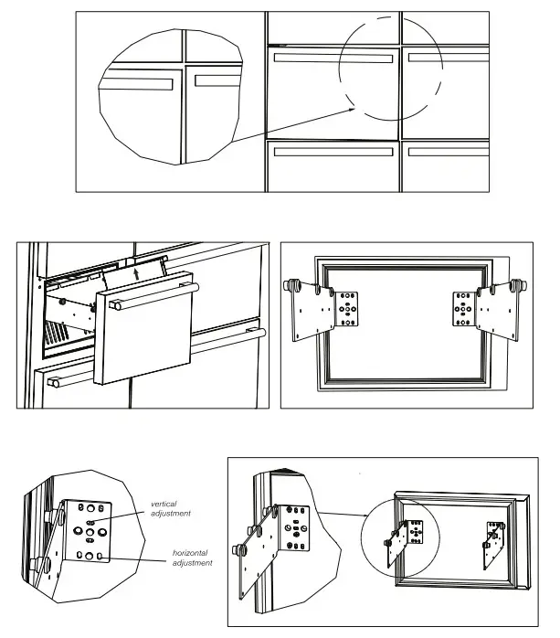 caple CAFF60 Six Compartment Professional Fridge Freezer - figure 21