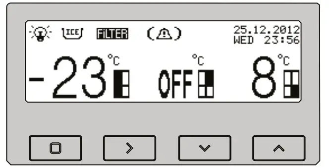 caple CAFF60 Six Compartment Professional Fridge Freezer - figure 3