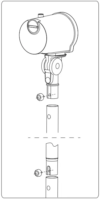 Inventor FS403W 50W Stand Fan 40cm Diameter - Pole Installation