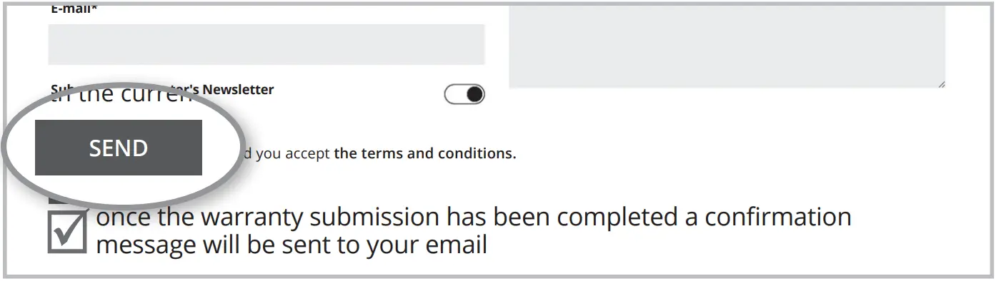 Inventor FS403W 50W Stand Fan 40cm Diameter - Submission form