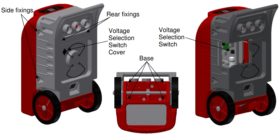 EIP RM85 Dual Voltage Industrial Dehumidifier - FIG 1