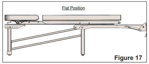 PRx PERFORMANCE Incline Folding Bench - Flat Position