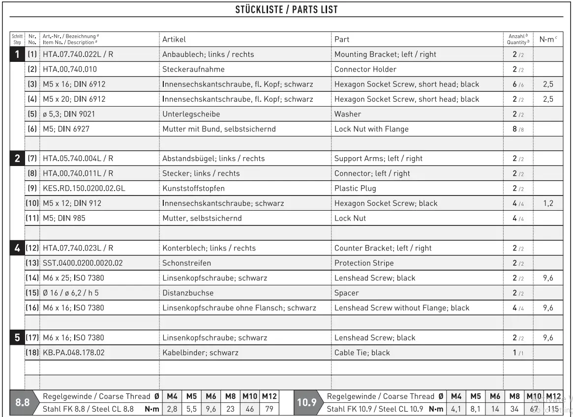 SW-MOTECH BC.HTA.07.740.31100 Pro Blaze H Saddlebag Set for BMW F900R or F900XR 1