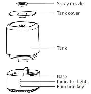 Runyuan ZH706 Smart Humidifier-4
