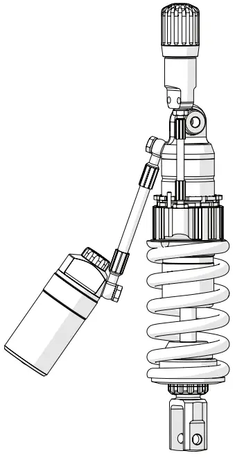 OHLINS YA 589 Shock Absorber -