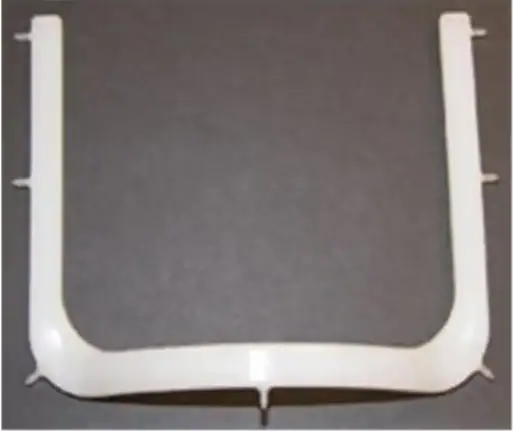 DENTALEZ 205554 Rubber Dam Radio Lucent Holder