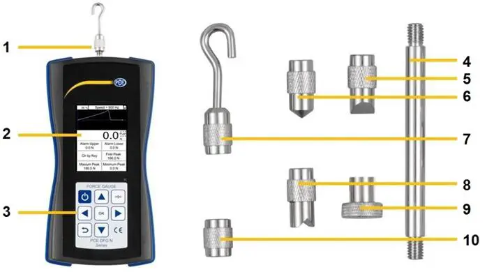 PCE-DFG N Series Digital Force Gauge - Description