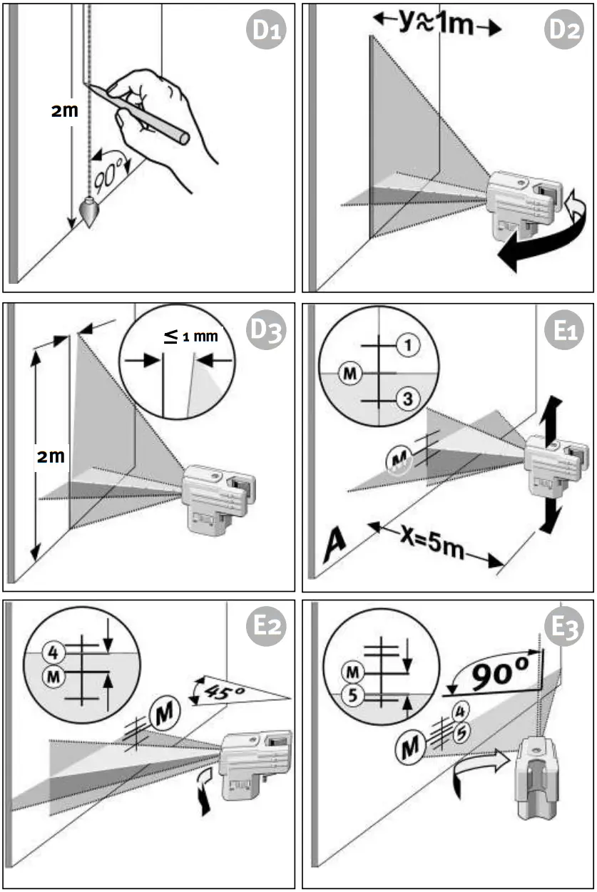 STABILA LAX50 Cross Line Laser - fig 2