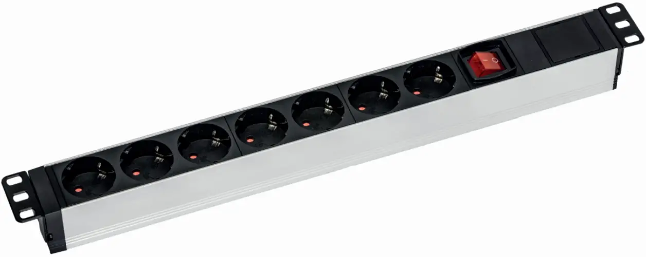 arjex 80503-2 without cable 7 Way Alu Socket Outlet