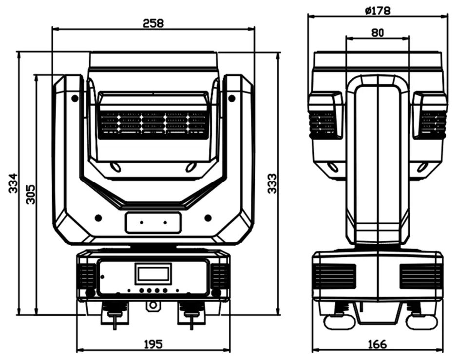 VIKING VK740 MK2 Head Folding Light - 4