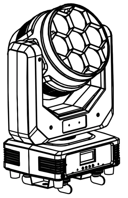 VIKING VK740 MK2 Head Folding Light