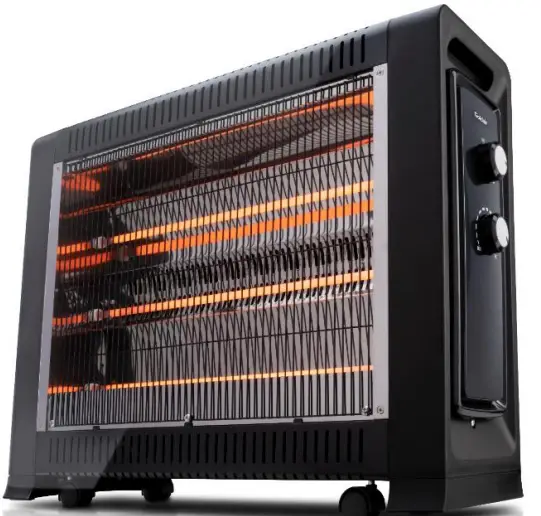 Goldair GIR370 2400W Radiant Heater with Fan