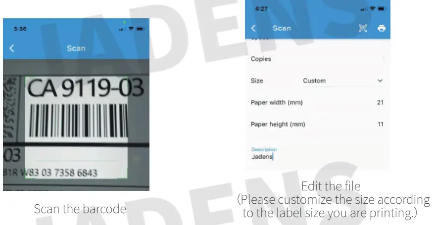 JADENS JD168BT Thermal Shipping Label Printer-fig14