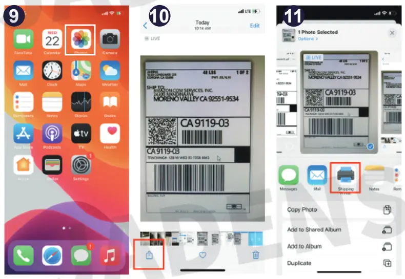 JADENS JD168BT Thermal Shipping Label Printer-fig7