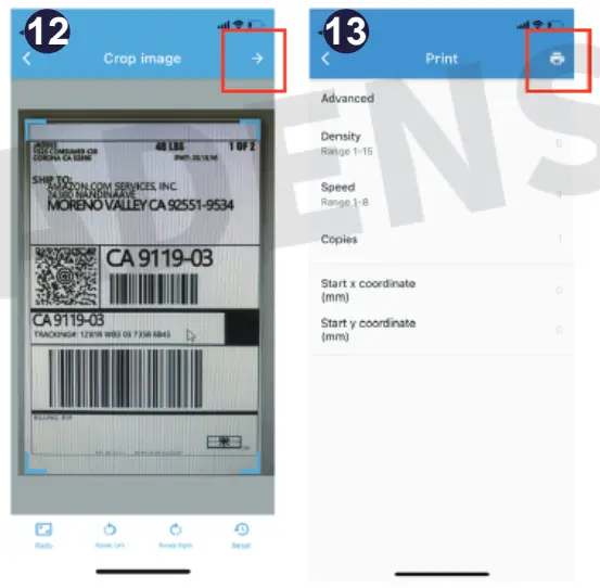 JADENS JD168BT Thermal Shipping Label Printer-fig8