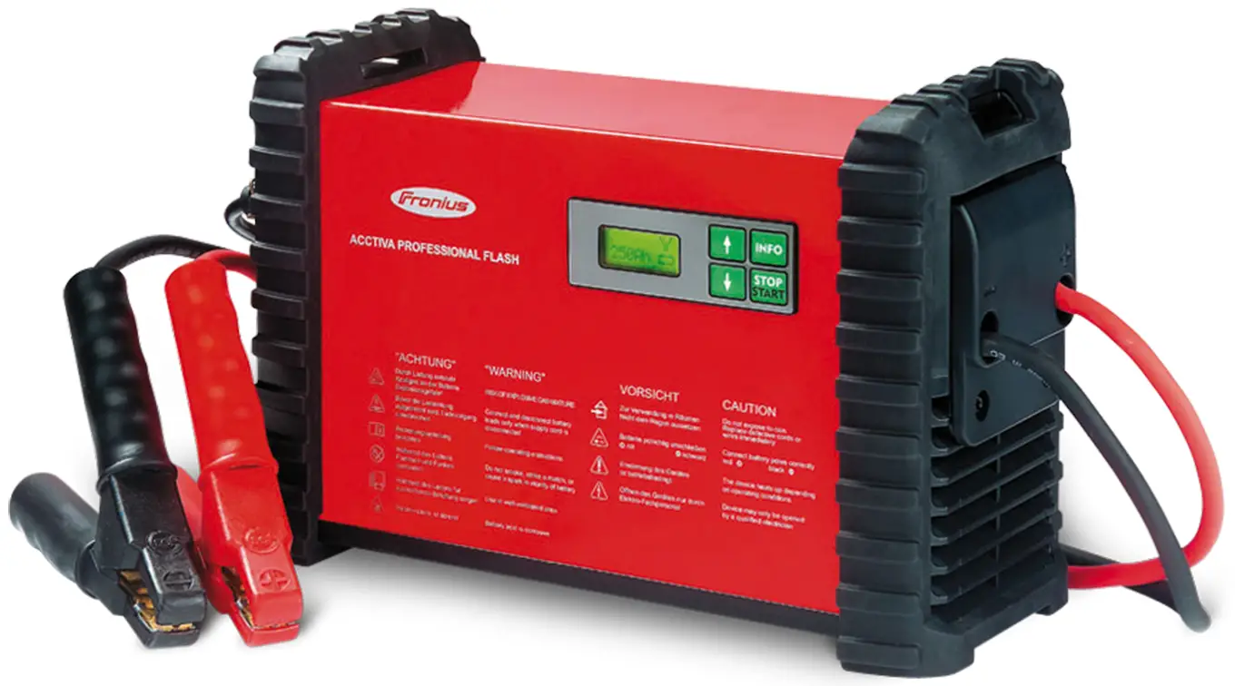 DE Flyer Acctiva Easy MC 04, 06 Battery Charger