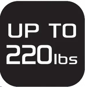 UP TO 220lbs