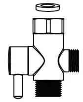 BEMIS A06303TWA Personal Wash Bidet - Fig 3