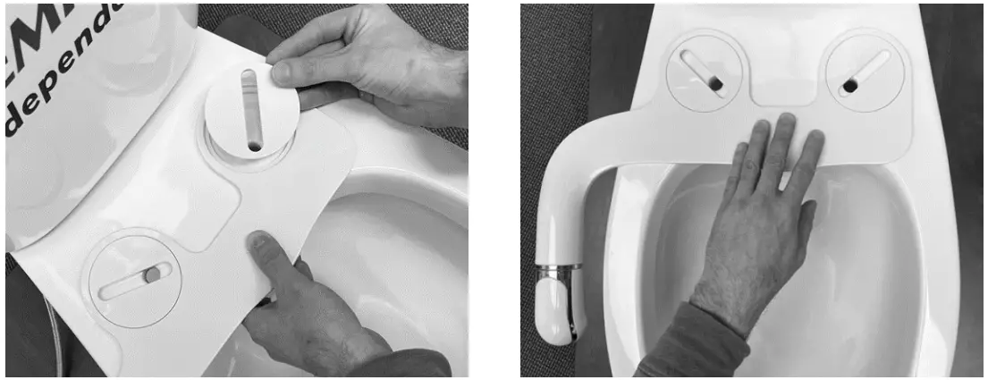 BEMIS A06303TWA Personal Wash Bidet - Fig 9