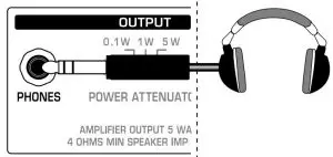 Plug a pair of headphones