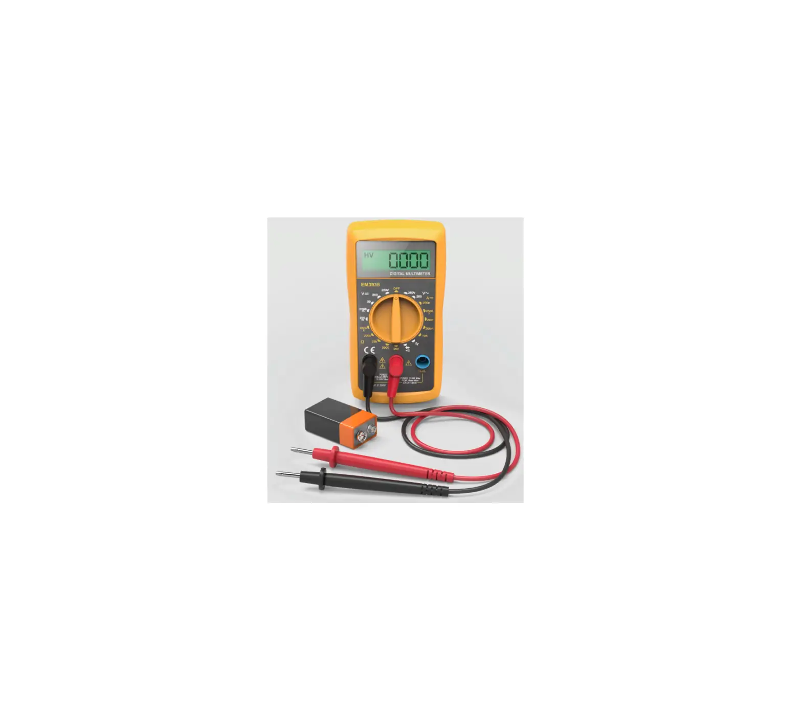 Hama Em393b Digital Multimeter Instruction Manual