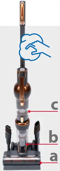 Trisa 9503.59, 9503.41 Upright Vacuum Cleaner 13