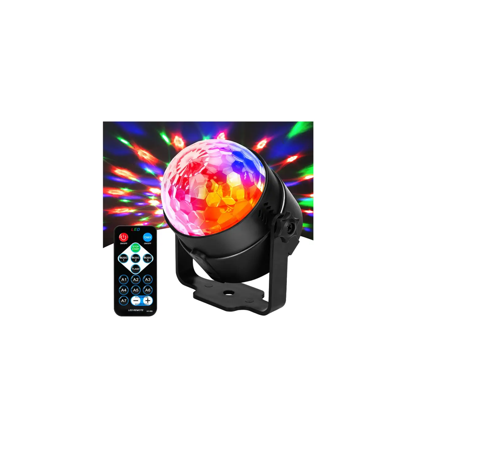 Jyx 02 Sound Activated Party Lights User Manual