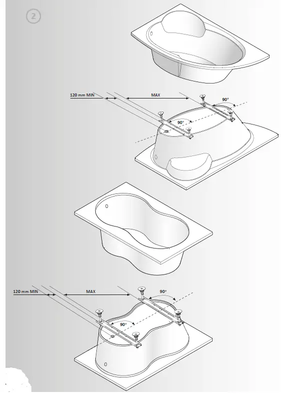 cersanit-Santana-150x70 Acrylic-Bath-Tube-FIG- (5)