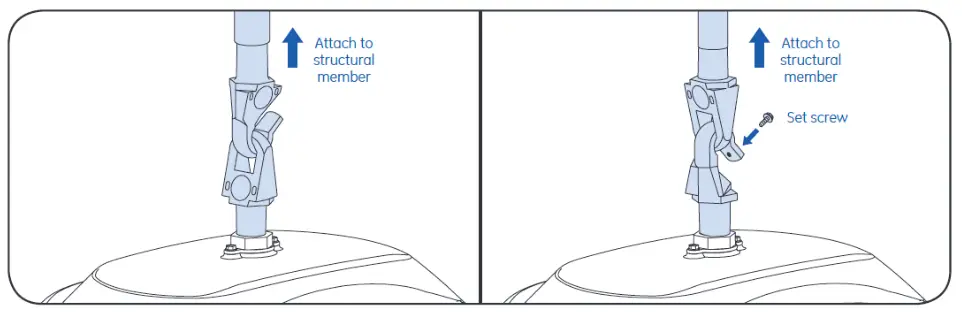GE current ABN1 Albeo NSF Rated High Bay Luminaire - Loop Mounting