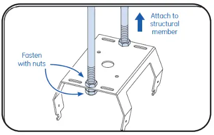 GE current ABN1 Albeo NSF Rated High Bay Luminaire - Rod Mounting1