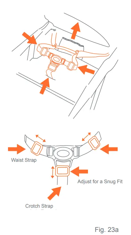 babytrend NC76XXX Sit-N-Stand Double Stroller - fig 36