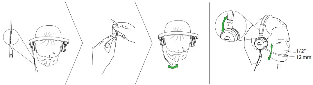 Jabra Evolve 20 -20SE headset - 2