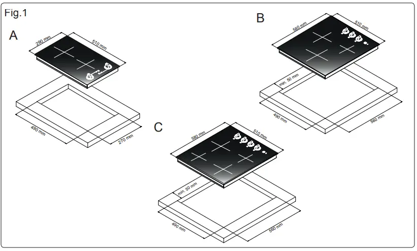 FRIONOR-DV29-Vitroceramic-Cooktop-FIG-1