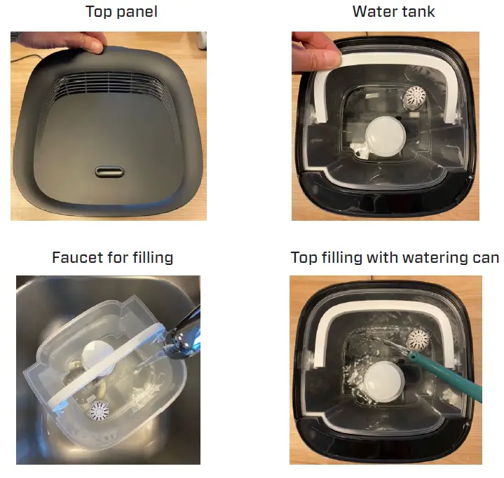CA-605T Smart Ultrasonic Humidifier Clean Air Optima fig 3
