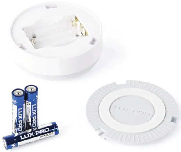 LUXPRO LP174 LED Puck Light - Battery Replacement
