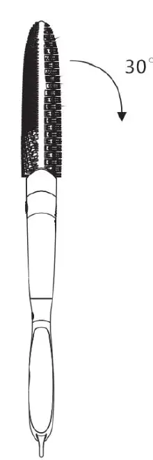 vivaDia K106 Long Handle Silicone Massage Bath Brush 3