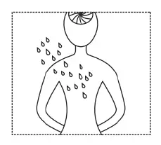 vivaDia K106 Long Handle Silicone Massage Bath Brush 6