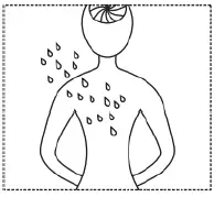 vivaDia K106 Long Handle Silicone Massage Bath Brush 8