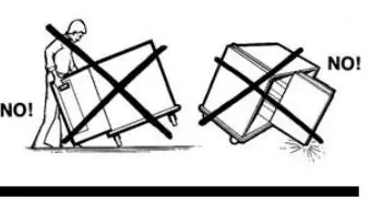 CARTER-HOFFMANN ST1811 Heated Banquet and Transport Carts Owner's Manual - Do not move cabinet